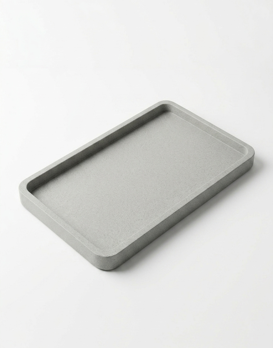 Gray Stone Tray Kitchen