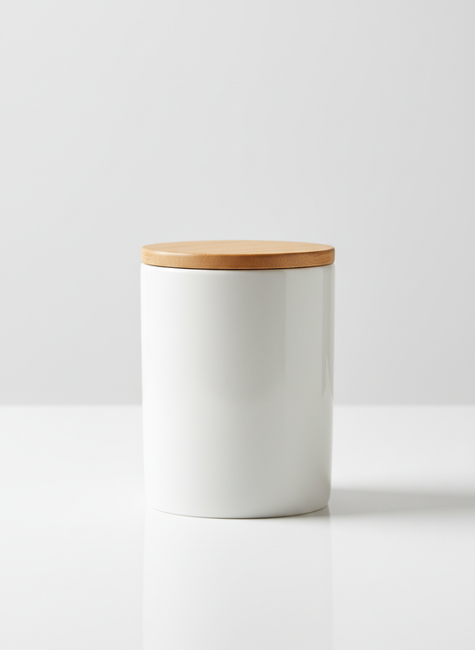 White Ceramic Jar Kitchen